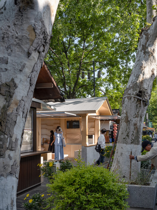 Canal Pavilion Post / ZAOZUO ARCHITECTURE STUDIO - Exterior Photography, Wood