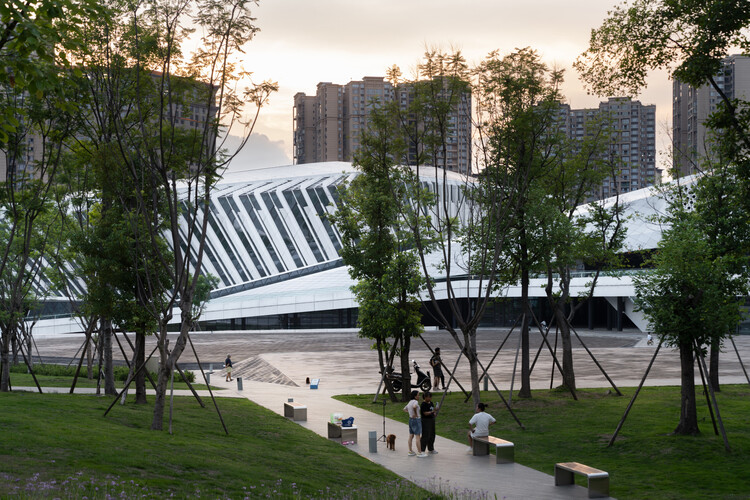 东来印象·简阳文体中心 / 中建西南院 - 建筑图