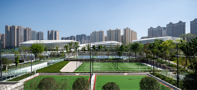 东来印象·简阳文体中心 / 中建西南院 - 建筑图