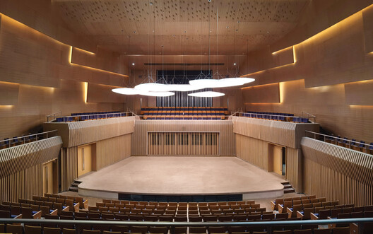 东来印象·简阳文体中心 / 中建西南院 - 室内图, 厨房, 灯