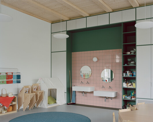 Bota Dürnten School Building / Lukas Raeber Architects - Interior Photography