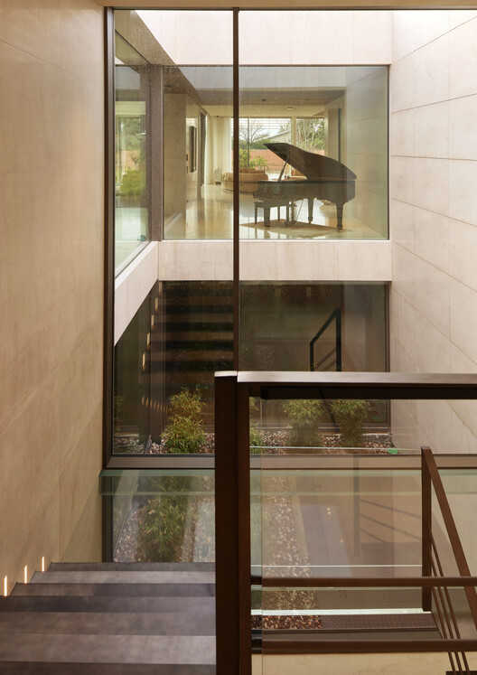 Vourla House / GAD Architecture - Interior Photography, Wood, Glass, Stairs, Handrail