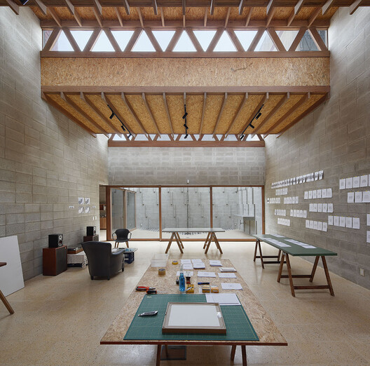 摄影师工作室 / Roman Bauer Arquitectos - 室内图, 木头, 梁