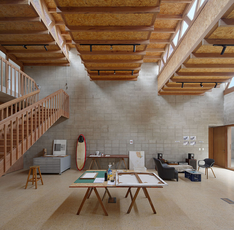 Estudio-taller para fotógrafo / Roman Bauer Arquitectos - Fotografía interior, Madera