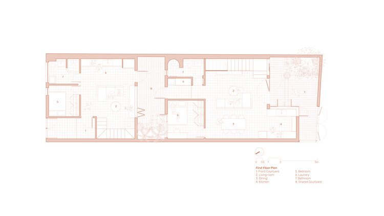 Casa Respiro Terracotta / live out studio - Imagem 21 de 24