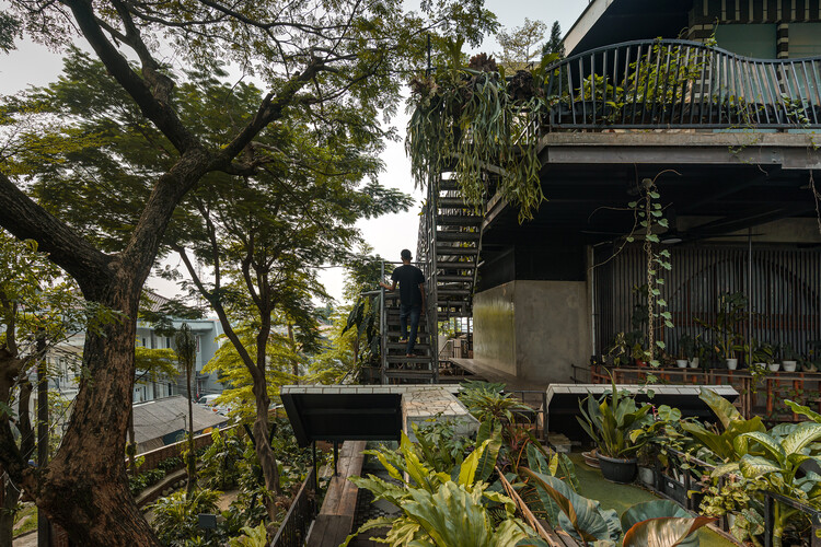 Seminario de arquitectura Kampoong Guha/Realrich - Fotografía exterior, Balcón