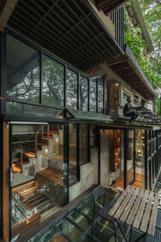 Kampoong Guha / Realrich Architecture Workshop - Interior Photography, Wood, Balcony, Stairs