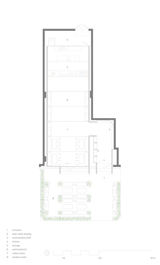 % Arabica Hangzhou MixC / Nguyen Khai Architects & Associates (NKAA) - Image 23 of 23