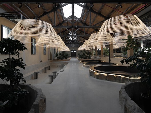 Fanshan Alunite Crystallization Ponds / FLIP studio - Interior Photography, Lighting, Beam