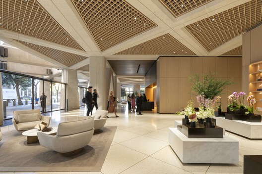 Transamerica Pyramid Center / Foster + Partners - Interior Photography, Living Room, Lighting, Glass