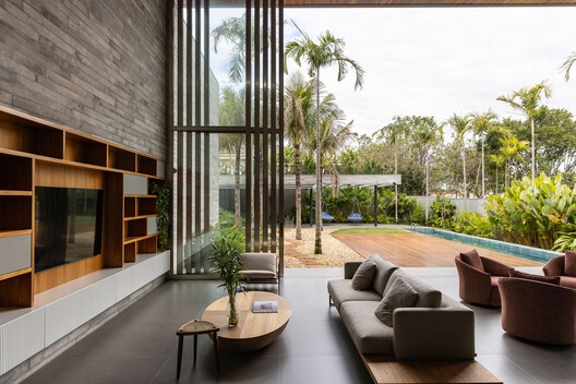 Casa Oasis / Shinagawa arquitetura - Fotografía interior, Sala de estar, Patio interior