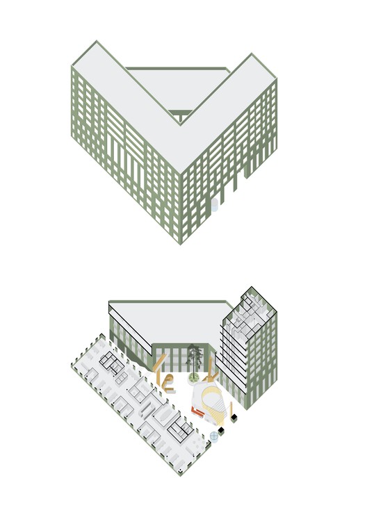 5TRACKS Mixed-Use District / Shift Architecture Urbanism + Powerhouse Company - Image 49 of 49