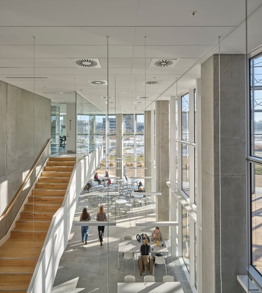 The Niels Bohr Building / Christensen & Co. Architects + Vilhelm Lauritzen Architects - Interior Photography, Glass