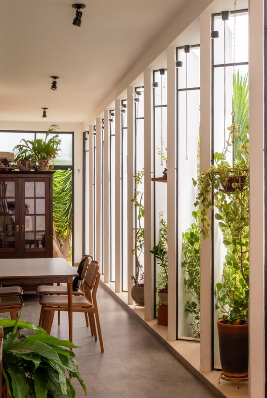 Casa Tocama / Paralelas Arquitetura - Fotografía interior, Comedor, Madera, Iluminación, Vidrio