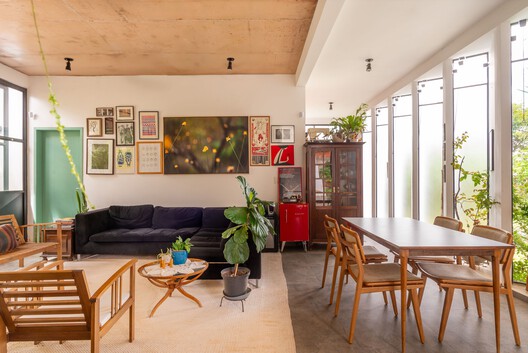 Casa Tocama / Paralelas Arquitetura - Fotografía interior, Comedor, Madera, Mesas, Sillas, Sillones, Iluminación