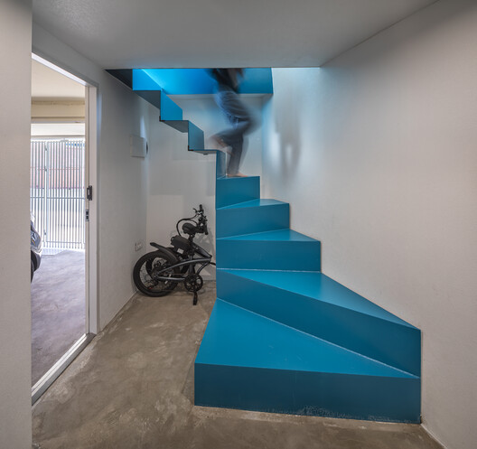 One House 2 / DRAWING WORKS - Interior Photography, Stairs, Handrail