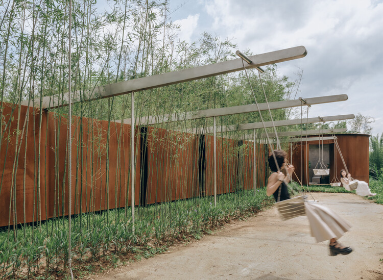 Flower Road Gazebo/DL Studio - Fotografía exterior, madera
