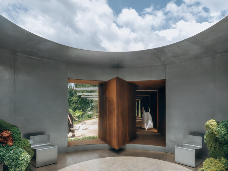 Flower Road Gazebo/DL Studio - Fotografía exterior, concreto