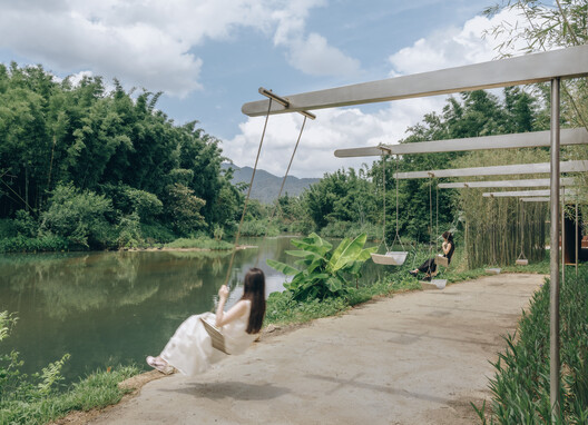 铁岗河驿站：步花洄 / 大料建筑 + 陈卓 - 建筑图