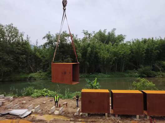 铁岗河驿站：步花洄 / 大料建筑 + 陈卓 - 建筑图