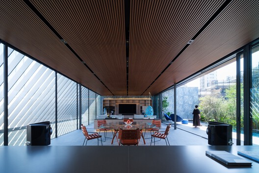 隐逸之宅 / APOLLO Architects & Associates - 室内图, 木头, 玻璃, 椅子