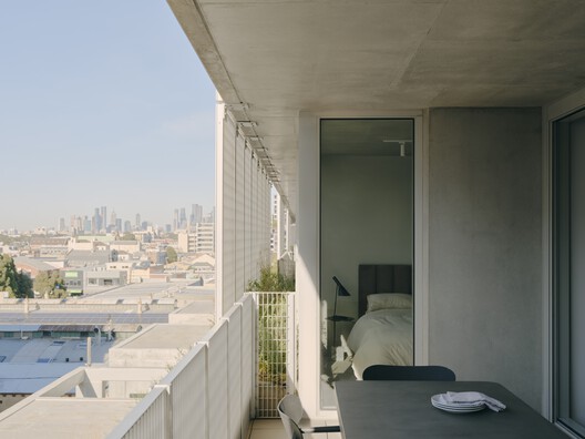Brunswick Yard / Carr - Interior Photography, Balcony