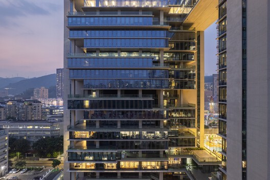 智能创科大厦 / 悉地国际东西影工作室 - 建筑图, 玻璃, 阳台