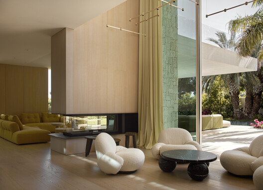 House Jacaranda / Ramón Esteve Estudio House Jacaranda / Ramón Esteve Estudio - Interior Photography, Living Room, Sofa, Lighting, Chair