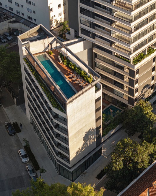 Edifício Esquina / UNA Barbara e Valentim - Fotografia de Exterior, Balcão