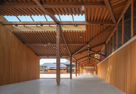Ancillary Facilities in the Tangshan Ape-man Cave Scenic Area / AESEU Architectural Technology and Art studio