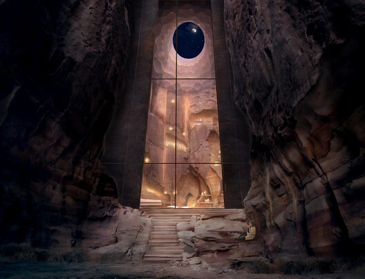 Lina Ghotmeh — Architecture Envisions a Landscape-Inspired Desert Dwelling in AlUla, Saudi Arabia - Image 9 of 34