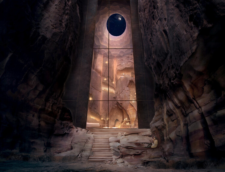 Lina Ghotmeh — Architecture Envisions a Landscape-Inspired Desert Dwelling in AlUla, Saudi Arabia - Image 9 of 34