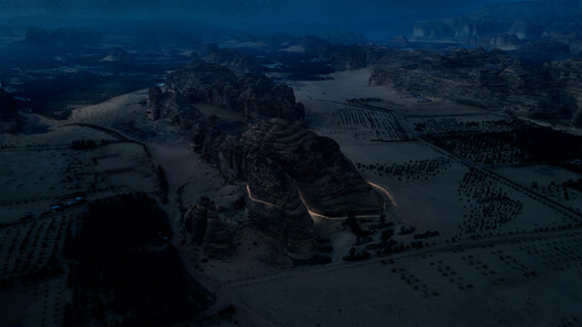 Lina Ghotmeh — Architecture Envisions a Landscape-Inspired Desert Dwelling in AlUla, Saudi Arabia - Image 10 of 34