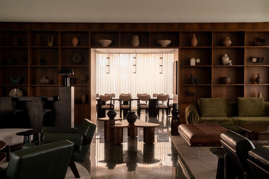 The Sanctum House / RENESA Architecture Design Interiors Studio - Interior Photography, Living Room, Wood, Lighting, Table, Chair