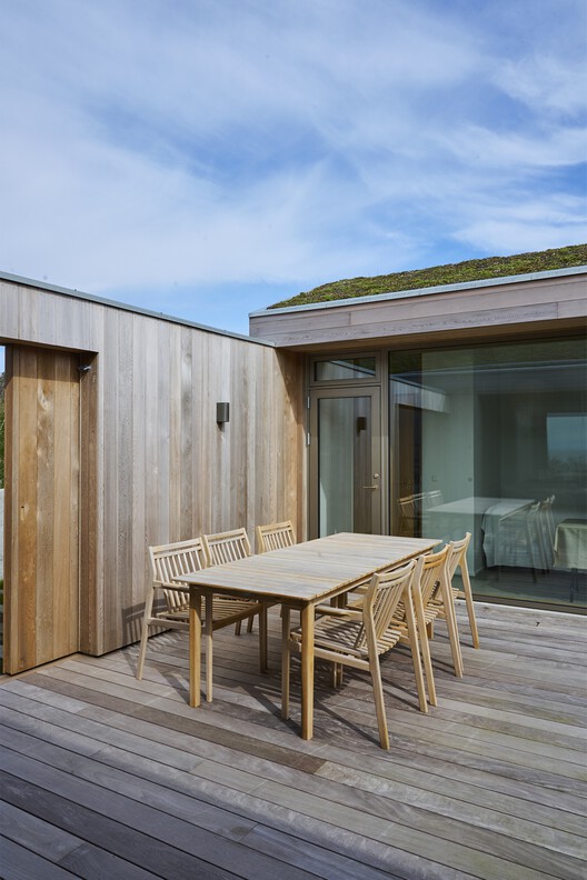 La Cour Retreat  / N+P Architecture - Exterior Photography, Wood, Deck, Door, Chair