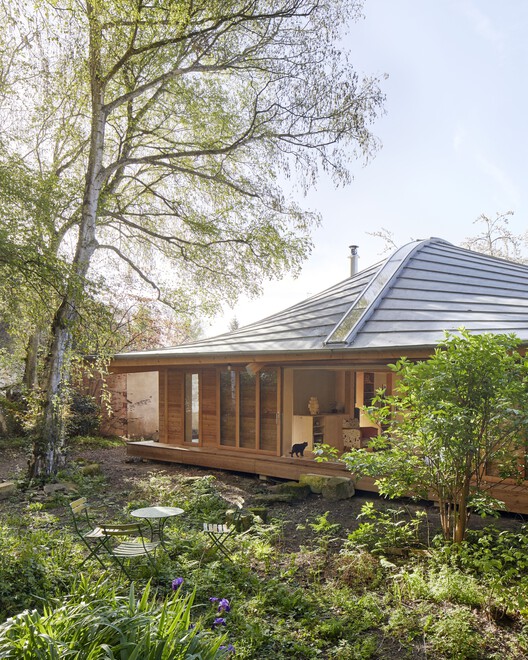 报亭小屋 / arba - 建筑图, 木头