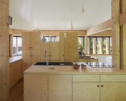 Maison SurLeMur / arba - Interior Photography, Kitchen, Wood, Countertop, Sink