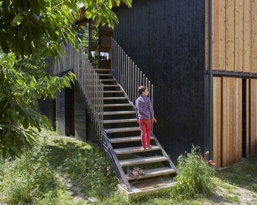 Maison SurLeMur / arba - Exterior Photography, Wood, Stairs