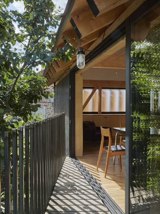 Maison SurLeMur / arba - Interior Photography, Wood, Balcony, Deck