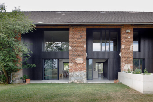 Dirnbergergut Building Ensemble / Moser und Hager Architekten - Exterior Photography, Wood, Concrete, Brick