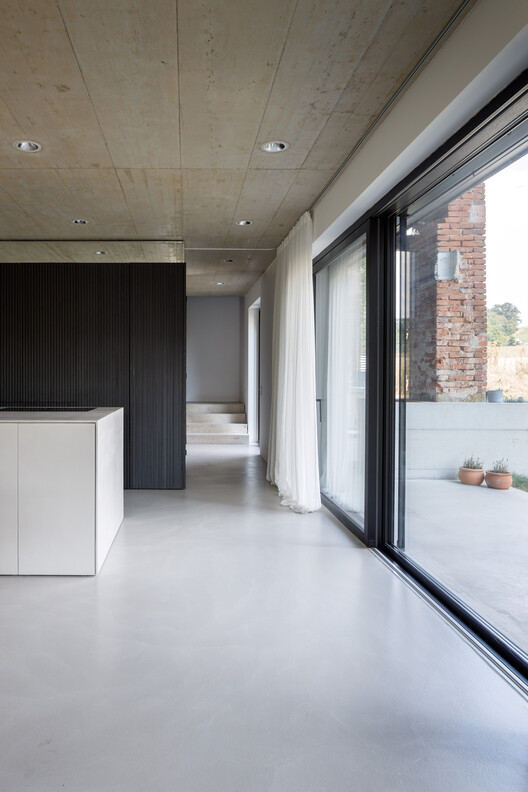 Casas Dirnbergergut/Moser y Hager Architects - Interior fotógrafo, concreto