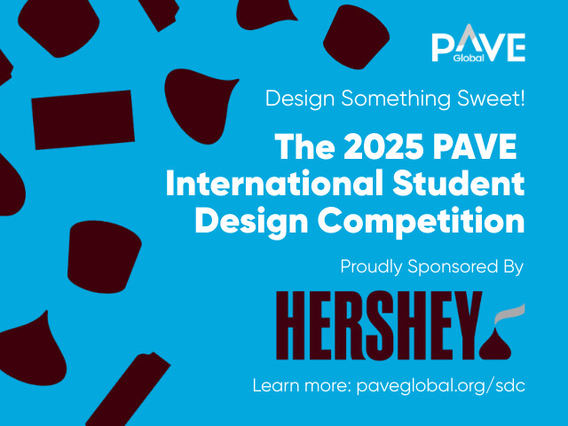 Call for Submissions: 2025 PAVE International Design Competition: The Hershey Company - Image 1 of 1