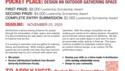 Pocket Place: High School Architecture Competition, Call for Submissions