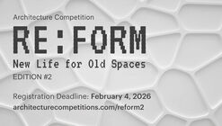  Re:Form - New Life for Old Spaces / Edition #2 