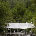 Temporary Installation at a Mountain River / atelier VRAC - Exterior Photography, Temporary Installations, Garden