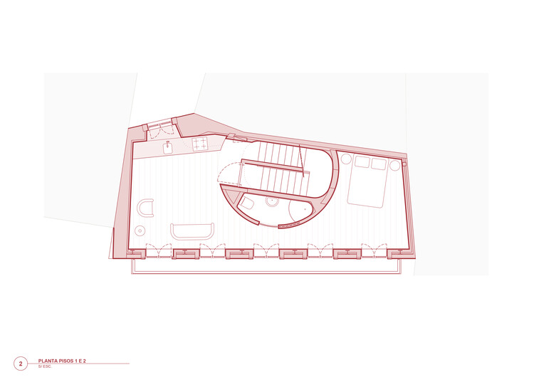  Reabilitação para o Edifício da Rua do Recolhimento 38 / há.atelier - Imagem 22 de 25