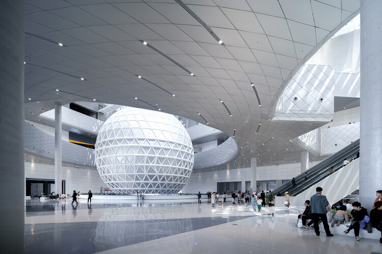 El nuevo Museo Provincial de Ciencia y Tecnología de Henan / Tjad Atelier L+ - Fotografía interior