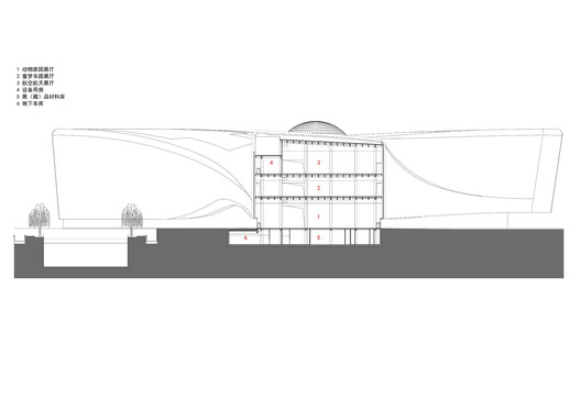 河南省科技馆新馆 / TJAD 麟和建筑工作室 河南省科技馆新馆 / TJAD 麟和建筑工作室 - 39 的图像 47