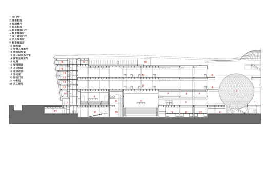 河南省科技馆新馆 / TJAD 麟和建筑工作室 河南省科技馆新馆 / TJAD 麟和建筑工作室 - 40 的图像 47
