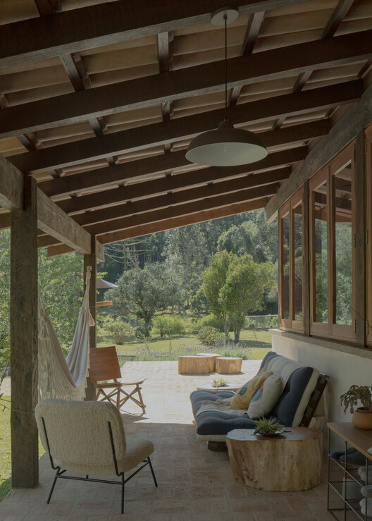 Main House / messina | rivas - Interior Photography, Living Room, Wood, Chair, Beam